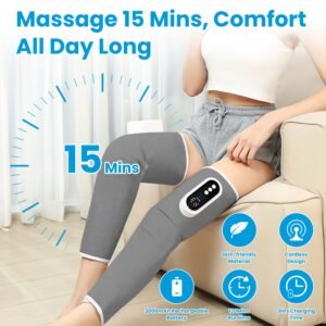 Cordless Leg Air Compression Massager with Heat