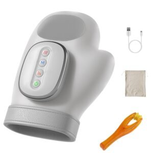 Cordless Hand Massager with Heat Compression